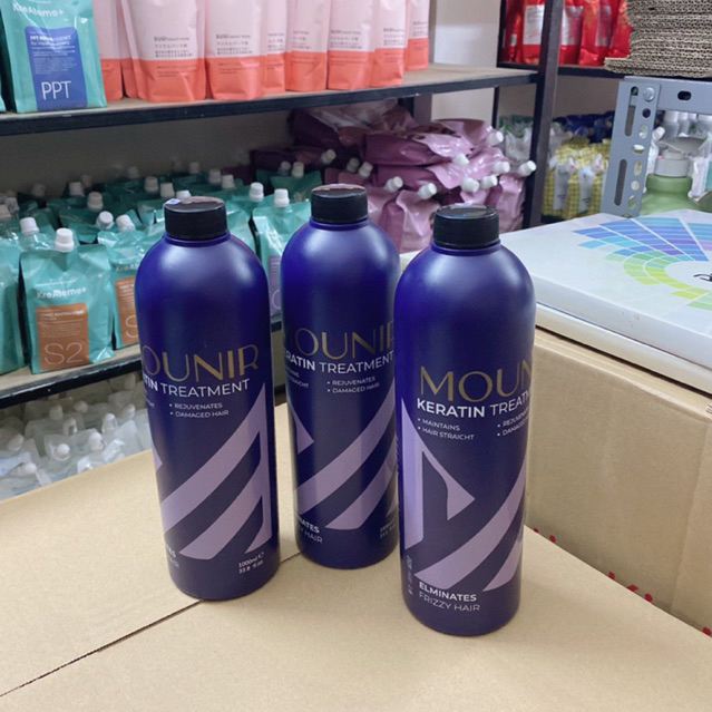 Keratin Mounir chính hãng 1000ml ,dành tóc tóc yếu nát ,phục hồi hư tổn
