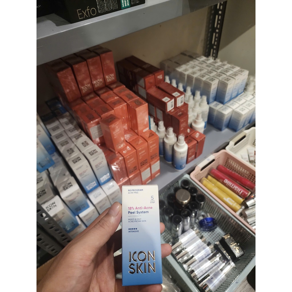 [ĐẠI LÝ CHÍNH HÃNG] Peel Icon Skin 18% Anti-Acne Smart peel system 30ml - Peel không bong, làm sáng da
