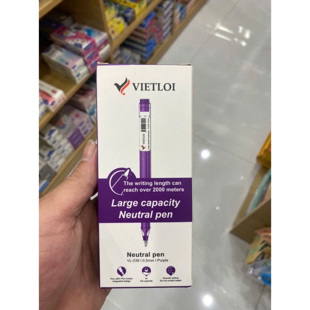 Bút Gel dùng cho học sinh, văn phòng VIỆT LỢI - VL039