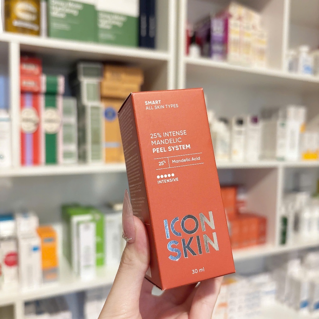 [ĐẠI LÝ CHÍNH HÃNG] Peel Icon Skin 12% Mandelic & 25% Mandelic Peel Căng Bóng,Sáng Da Không Bong Chính Hãng