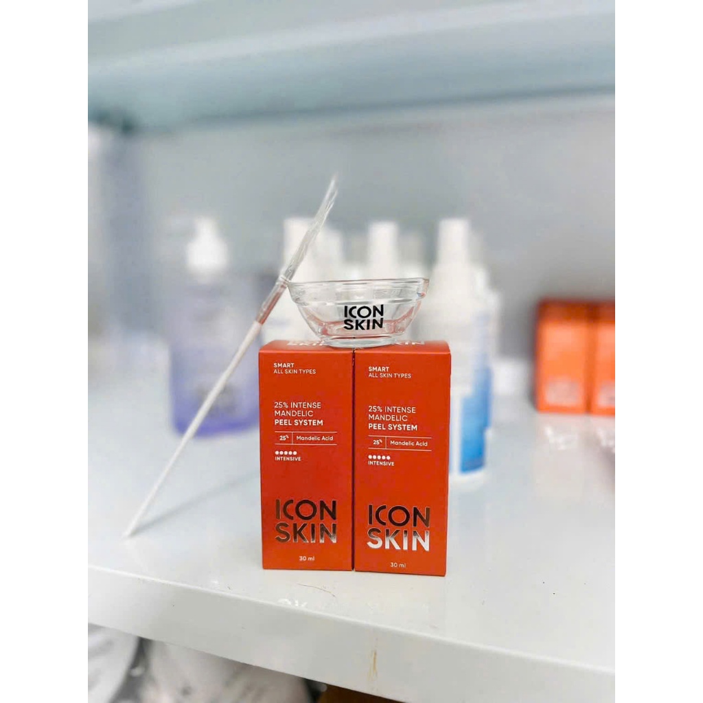 [ĐẠI LÝ CHÍNH HÃNG] Peel Icon Skin 12% Mandelic & 25% Mandelic Peel Căng Bóng,Sáng Da Không Bong Chính Hãng
