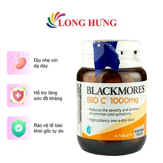 Viên uống Blackmores Bio C 1000mg tăng cường sức đề kháng (31 viên)