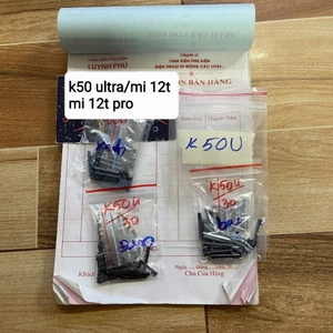 Nút nhựa nguồn âm lượng k50 ultra/mi 12t/mi 12t pro