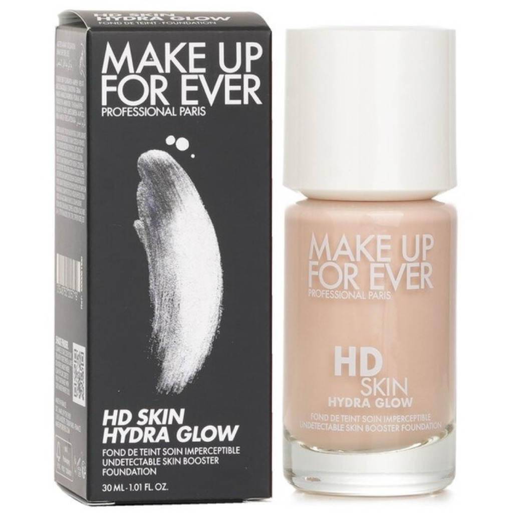 Kem nền Make Up For Ever HD Skin nắp be 1R02– Nền sáng hồng tự nhiên, căng bóng chuẩn Pháp
