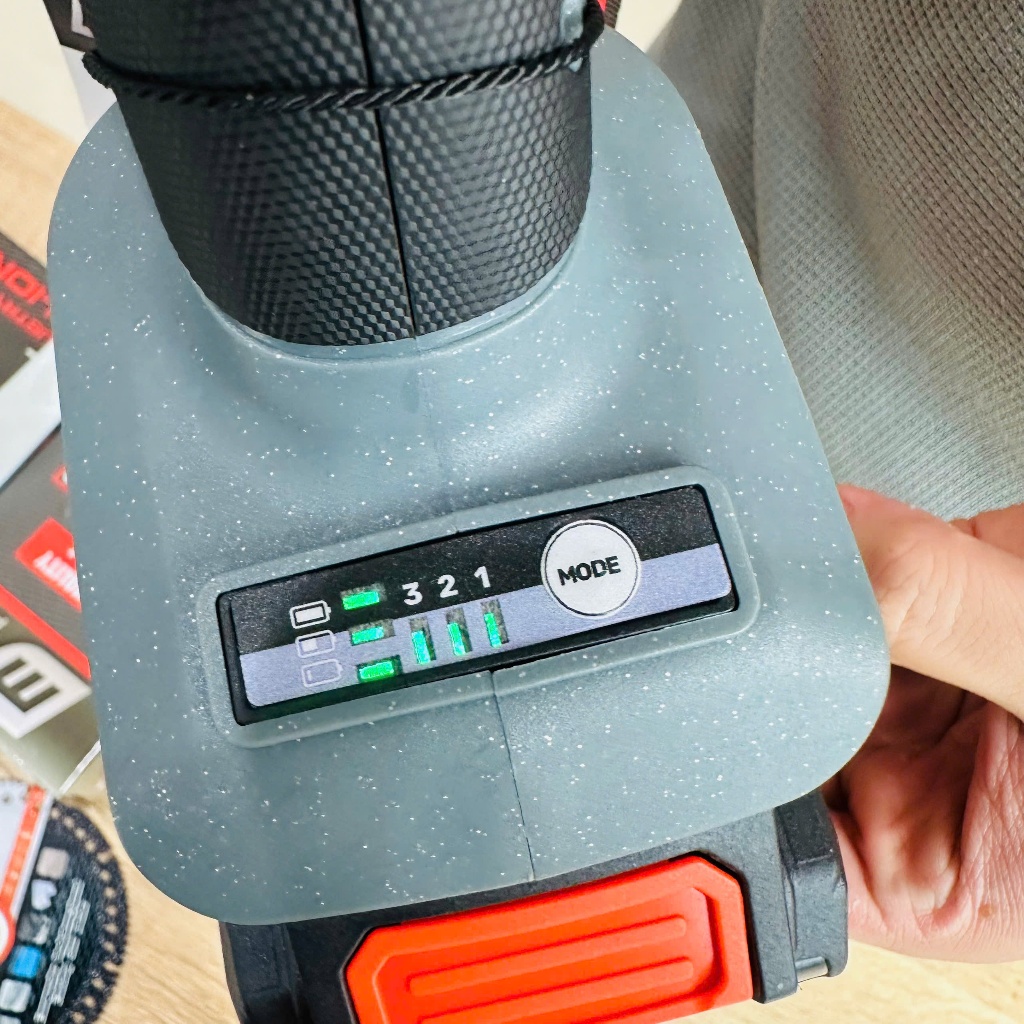MÁY MÀI PIN DRAMA AG7600PRO – ĐỘNG CƠ KHÔNG CHỔI THAN, 3 CẤP TỐC ĐỘ, DÙNG PIN 21V