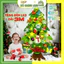 Set Cây Thông Noel Vải Nỉ Tự Trang Trí Dịp Giáng Sinh Cây Thông Noel Dán Tường 32 Chi Tiết Kèm Đèn BỐKHỦNGLON