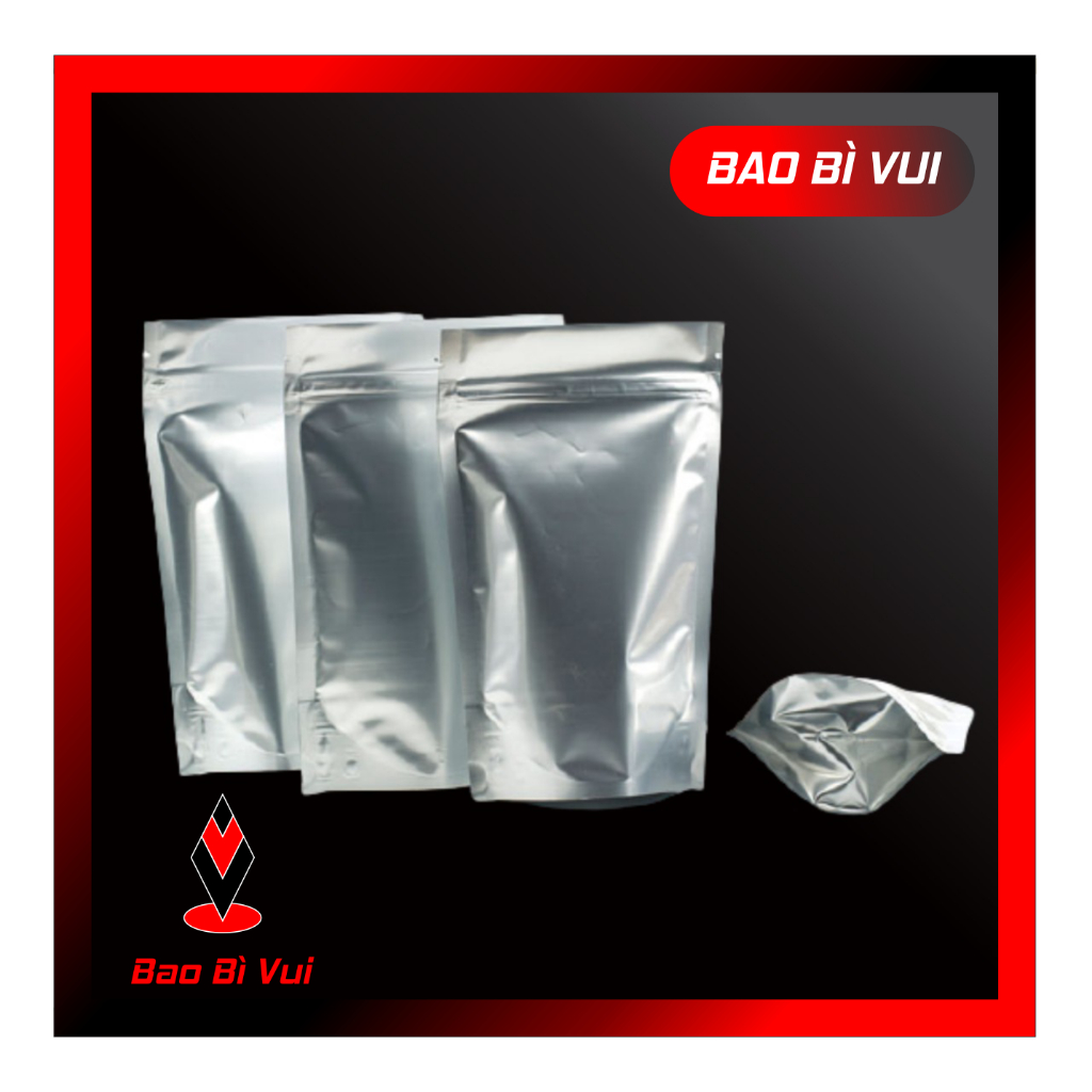 [500g -1kg ] Túi zipper đáy đứng đủ chất liệu/ kích thước - BAO BÌ VUI