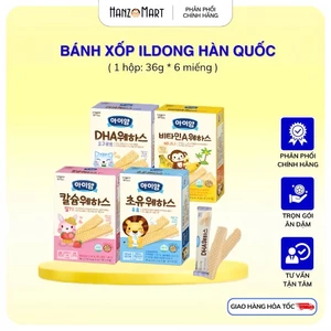 Bánh Ăn Dặm cho bé xốp ildong Hàn Quốc cho bé 7m+