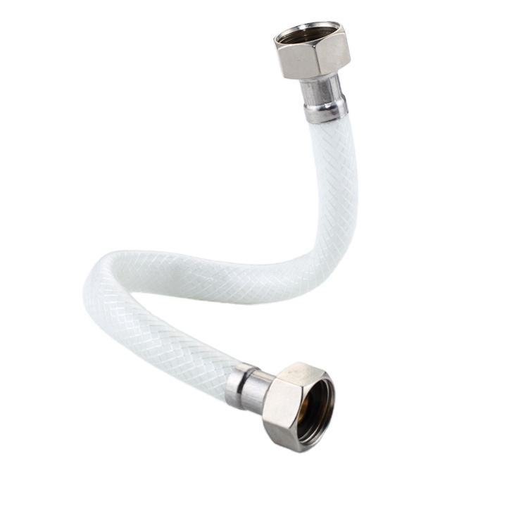 Dây Cấp Nước Nhựa 3 Lớp, Đầu INOX 304 Chống Gỉ - Dùng Cho Vòi Lavabo, Bồn Cầu, Vòi Chén (40cm - 1m)