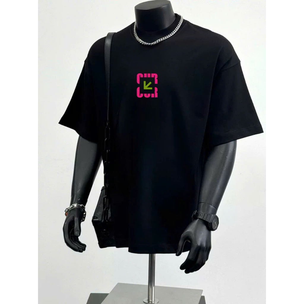 Áo thun Stee Cổ tròn AUGUST Localbrand ICVCVNI Unisex Cotton