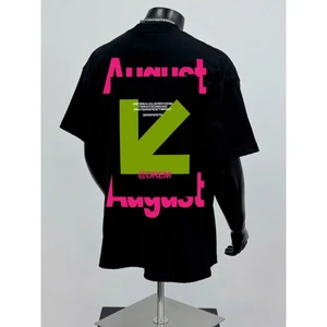 Áo thun Stee Cổ tròn AUGUST Localbrand ICVCVNI Unisex Cotton