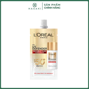 Kem Chống Nắng L'Oreal Paris X20 Thoáng Da Mỏng Nhẹ 5.5ml Hasaki Sản Phẩm Chính Hãng