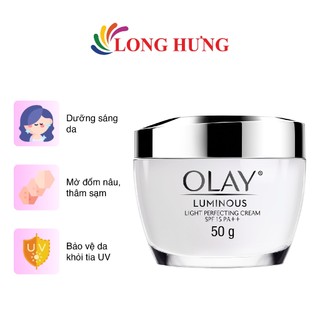 Kem dưỡng trắng da ban ngày Olay Luminous Light Perfecting Cream SPF 15 PA++ (50g)