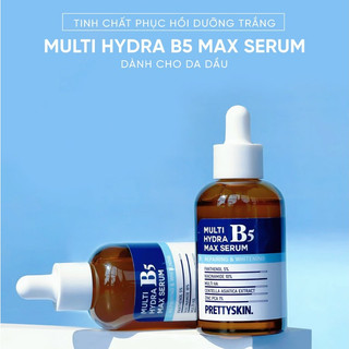 Serum Prettyskin B5 Phục Hồi, Dưỡng Sáng Cho Da Dầu Multi Hydra B5 Max Serum (50ml)