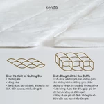 Chăn Mây Sen Đá Home Bedding 220x200 ruột chăn đông hè bông lông vũ nhân tạo Microfiber cao cấp khách sạn 5 sao 2m2 2m — ảnh 5