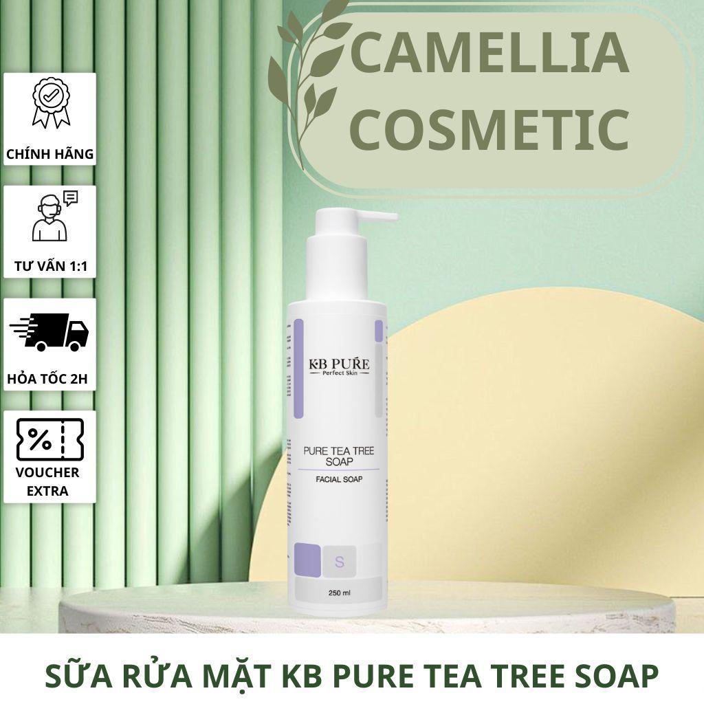 Sữa Rửa Mặt Tràm Trà Dạng Gel Cho Da Dầu Mụn KB Pure Tea Tree Soap[HÀNG CÔNG TY]