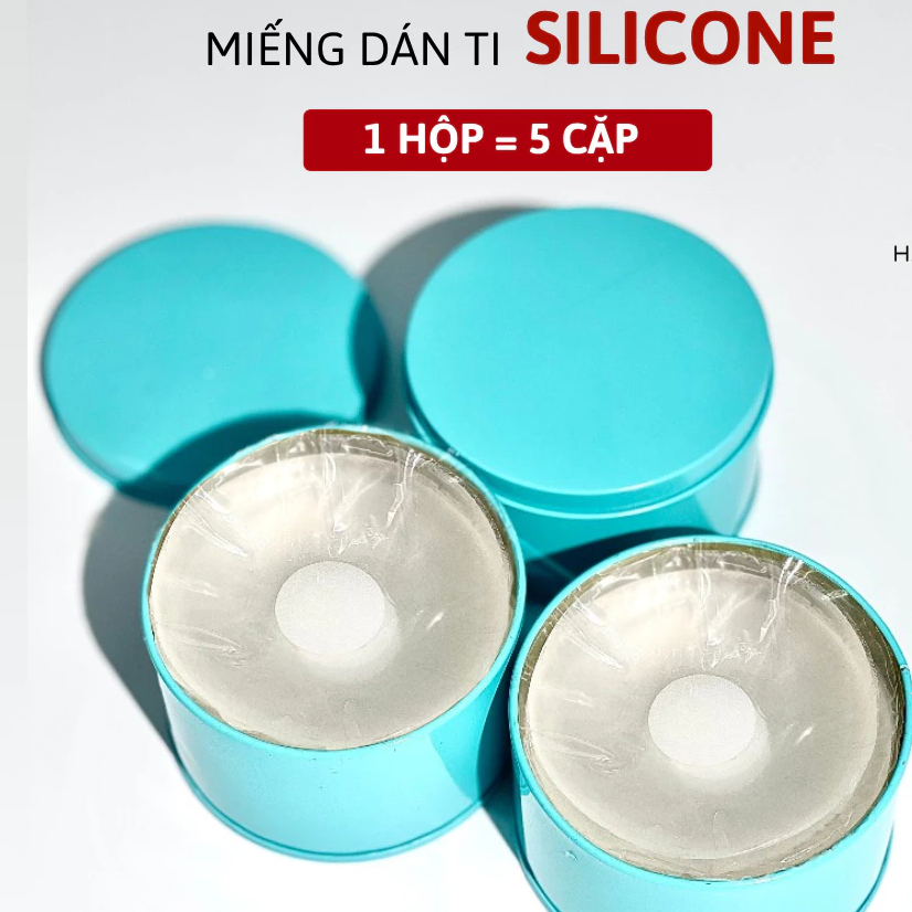[Peinn] Miếng Dán Ti Silicone Trong Suốt An Toàn Cho Da Không Lộ Viền Tái Sử Dụng Nhiều Lần  475