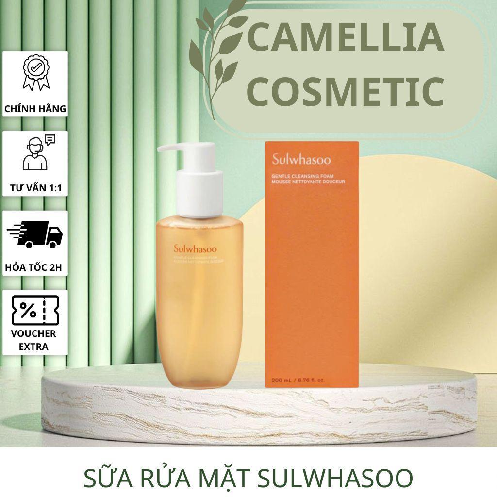 Sữa Rửa Mặt Tạo Bọt Dưỡng Ẩm Làm Sạch Dịu Nhẹ Sulwhasoo Gentle Cleansing Foam 200ml