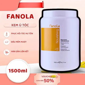 Kem Ủ Tóc FANOLA Nutri Care Restructuring Mask 1500ml ủ tóc collagen phục hồi tóc hư tổn | Trunghair