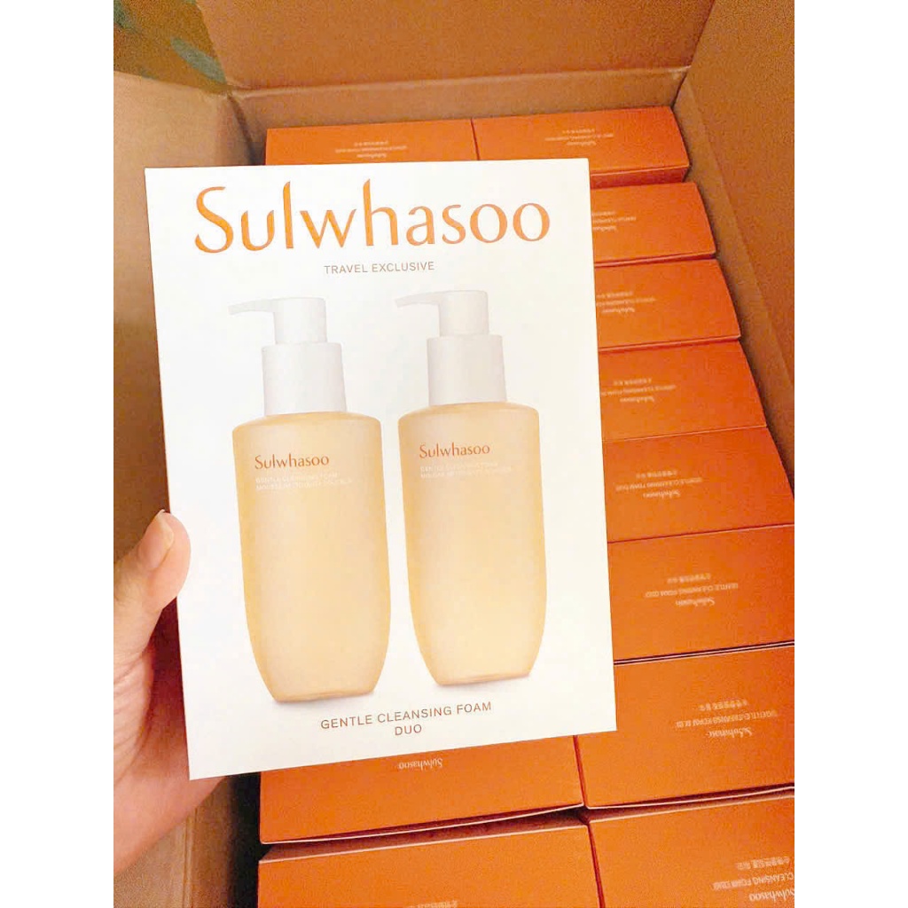 Sữa Rửa Mặt Tạo Bọt Dưỡng Ẩm Làm Sạch Dịu Nhẹ Sulwhasoo Gentle Cleansing Foam 200ml