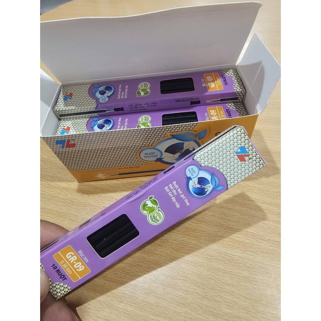 Ruột bút Gel Thiên Long GR-01 nét nhỏ