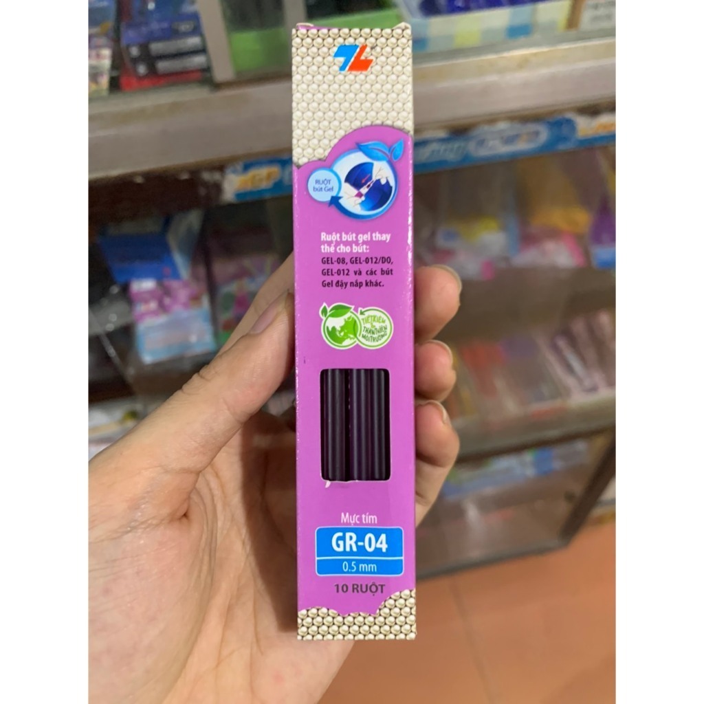 Ruột bút Gel Thiên Long GR-01 nét nhỏ