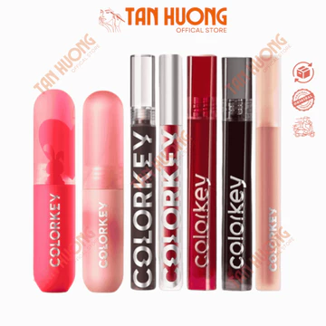 Son COLORKEY Velvet, Mirror, Lip Mud, Watery Tint – Dòng son hot, mịn môi, lâu trôi, lên màu chuẩn