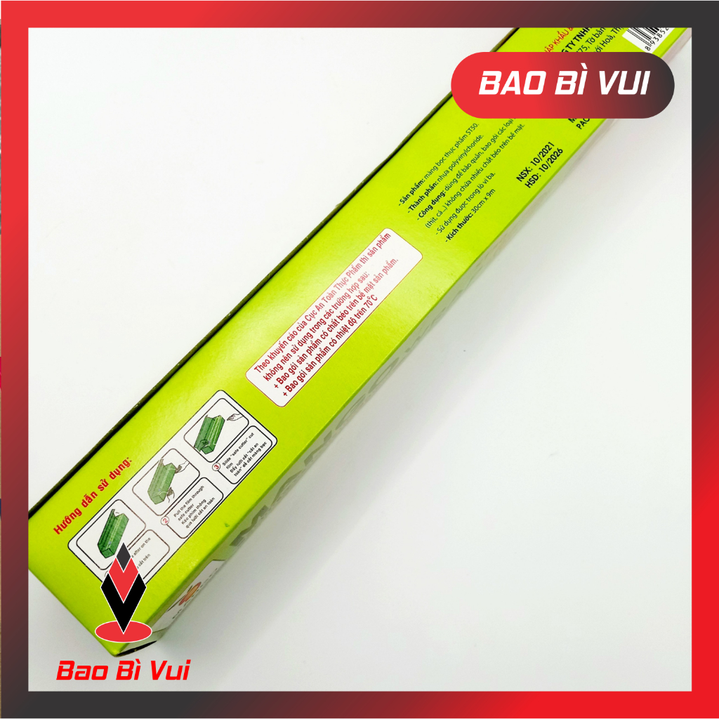 [Combo 5 cuộn] Màng bọc thực phẩm cuộn nhỏ ST50
