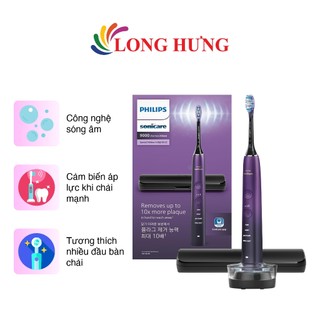 Bàn chải điện Philips Sonicare DiamondClean 9000 Series HX9911 - Hàng chính hãng