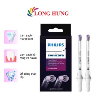 Đầu xịt thay thế máy tăm nước Philips Sonicare F3 Quad Strearm nozzle HX3062/00 - Hàng chính hãng