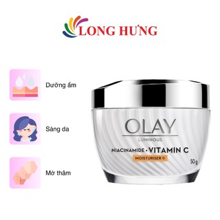 Kem dưỡng trắng da Olay Luminous Moisturiser Niacinamide + Vitamin C (50g)