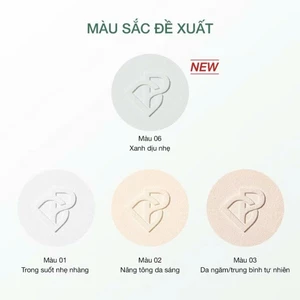 Phấn phủ PERFECT DIARY nắp bạc siêu kiềm dầu triệc sắc tự nhiên lâu trôi | NHÍM HOUSE