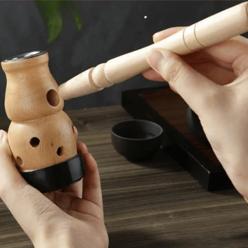 [Thanh lý ngoại hình xấu] Ống Xông Hơ Ngải Cứu Gỗ Cao Cấp - Dụng Cụ Diện Chẩn ( Hơ Ngải Cứu)