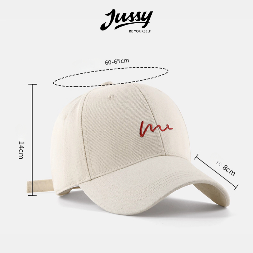 Mũ Lưỡi Trai Thêu Chữ UNI Jussy Official Size To 62cm Nón Kết Nam Nữ Lòng Sâu Form Mềm Chất Cotton Thoáng Mát