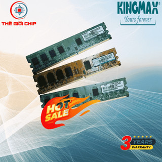 RAM PC 2GB desktop KINGMAX (1x2GB) DDRII 800MHz I Bảo hành 36 tháng bởi nhà cung cấp