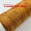 5 cuộn chỉ jean lên lai quần jean, may túi, trang trí
