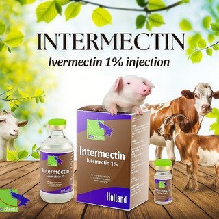 Combo 2 chai Intermectin hoặc Intermectin Super -  Interchemie Hà Lan dung dịch dùng trong thú y
