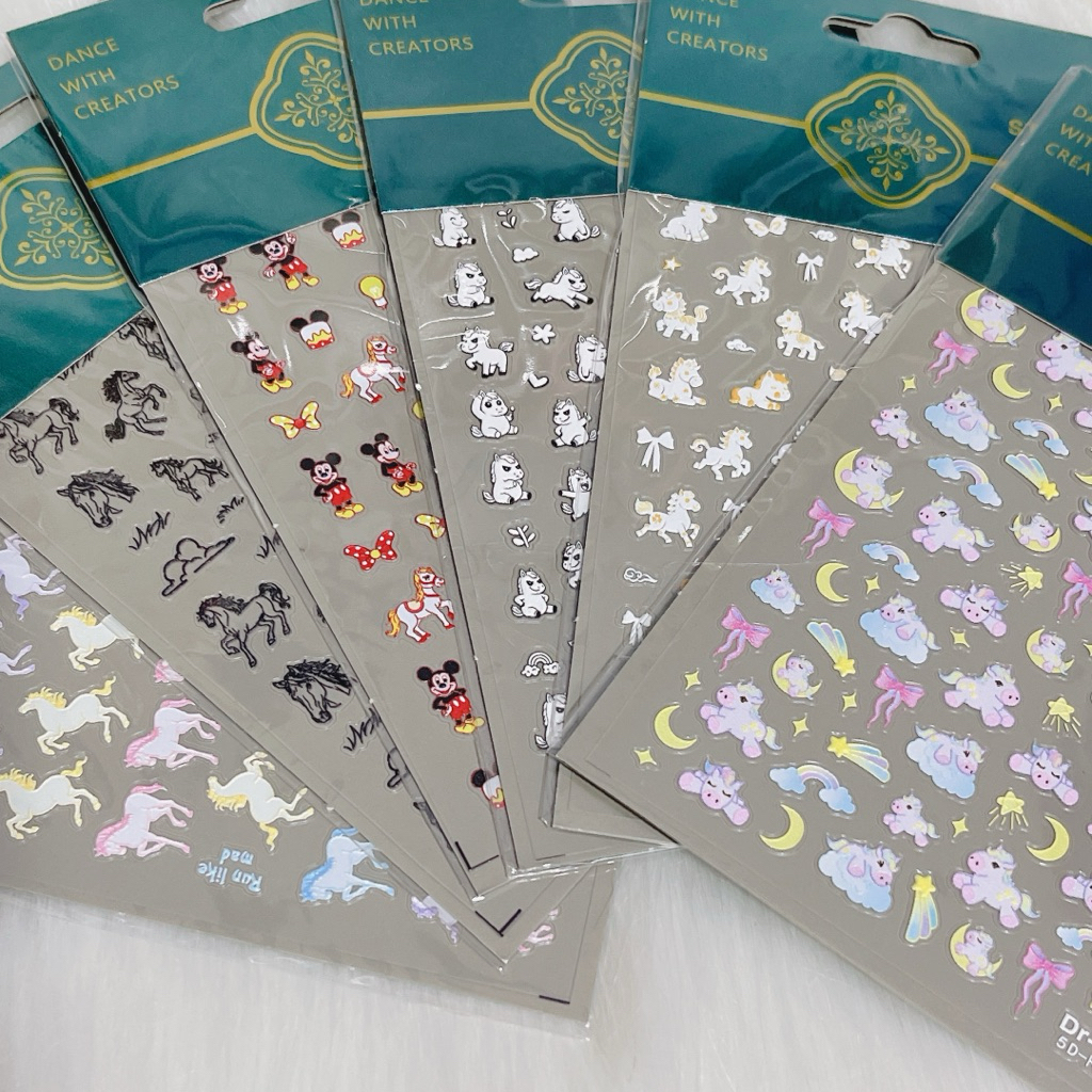 Sticker Tết hoa xuân năm 2026 sticker ngựa kỳ lân hoa tết hoa mai dán ...