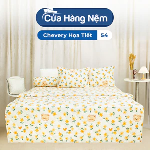 Bộ Chăn Ga Gối 4 món - Microfiber Họa Tiết
