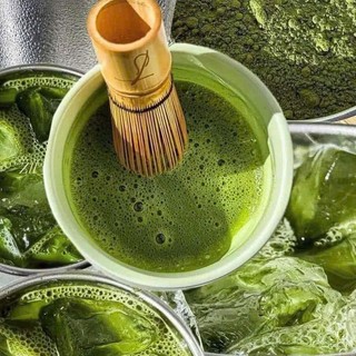 Bột Trà Xanh Umami ngọt nhẹ thơm mịn Matcha Kagoshima Ceremonial Gói 100g Nhật Bản M02