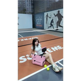 Túi Pickleball chính hãng MITIPA STORE màu Hồng đen "BlackPink" (có ngăn để giày riêng)