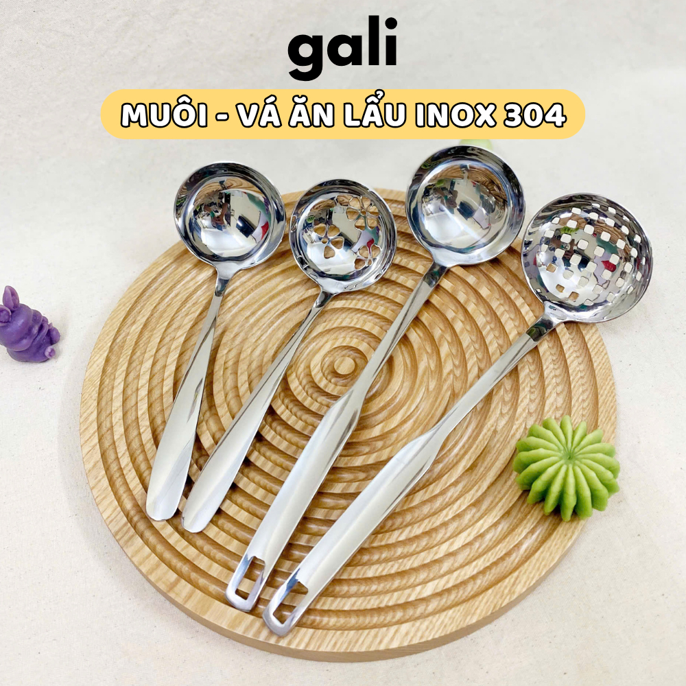 Muôi múc canh INOX 304 (Vá múc canh, ăn lẩu) Môi múc canh cao cấp,sang ...