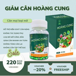 Giảm Cân Hoàng Cung Slim Natural Dành Cho Cơ Địa Khó Giảm Hộp 30 viên TPCN.24H