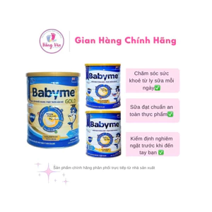{Hot} Sữa Babyme Gold - Grow IQ cho bé phát triển toàn diện lon 900g