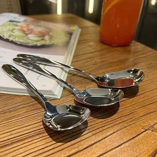 Combo 3 Muỗng, thìa đầu vuông, chất liệu inox siêu bền, tiện dụng