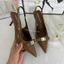 Giày Cao Gót Nữ 6p Chất Da Bóng Phối Nơ Đá Sang Trọng Hàng Cao Cấp G88