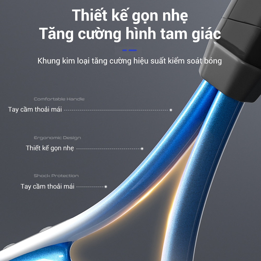 Bộ vợt tennis đàn hồi luyện tập Tập Tại Nhà Kèm Dây Đàn Hồi Và Đế Thể thao ngoài trời