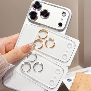 Phim bảo vệ camera sau bằng kính cường lực phủ toàn diện cho iPhone 17 16 11 12 13 14 15 16 17 pro max