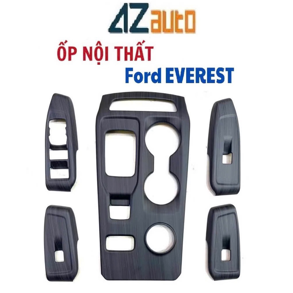 Ốp nội thất xe Ford Everest 2023-2026 Vân đá hàng cao cấp