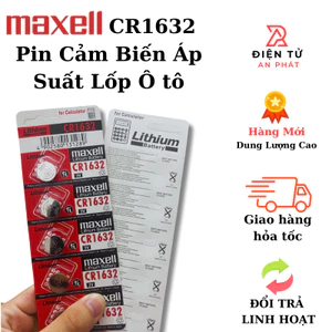 Pin Cảm Biến Áp Suất Lốp Ô Tô CR1632 3V Chính Hãng Nhật Bản Độ Bền Cao Dùng Lâu Pin Maxell Cr1632 Full Box
